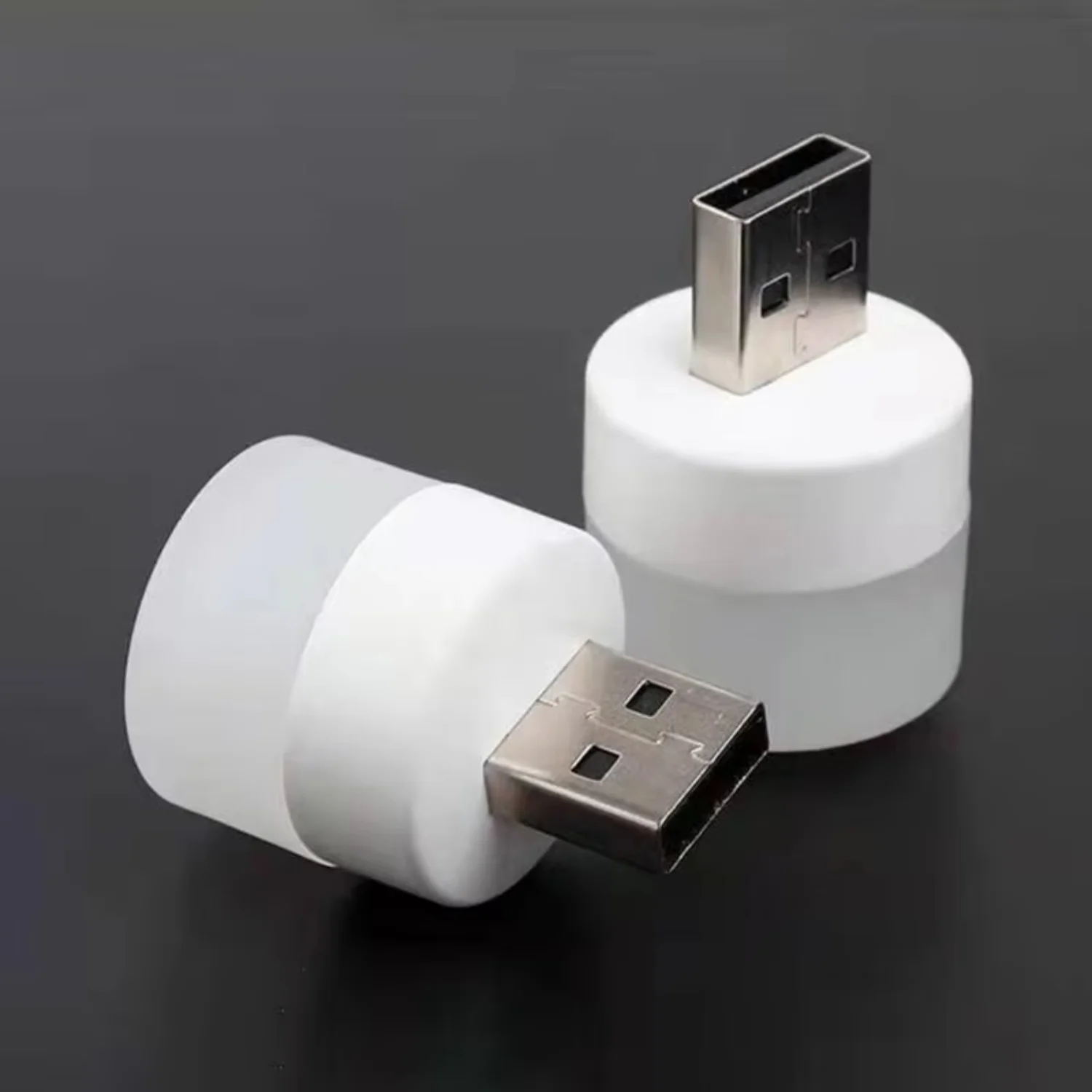 미니 USB 램프 LED 야간 조명, USB 플러그 램프, 파워 뱅크 충전, 책 조명, 소형 원형 독서 눈 보호 램