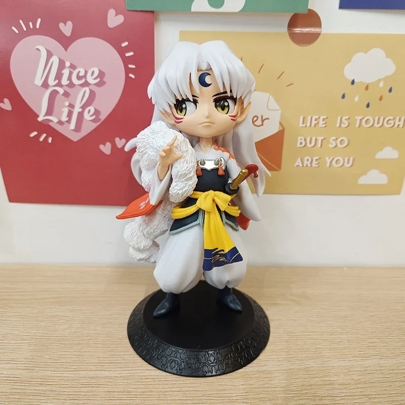Фото Фигурка аниме Inuyasha 16 см, сесломару/сетсуна/мороха/хигураси сота, экшн-фигурка, Коллекционная модель для взрослых, кукла, игрушки, подарки №2