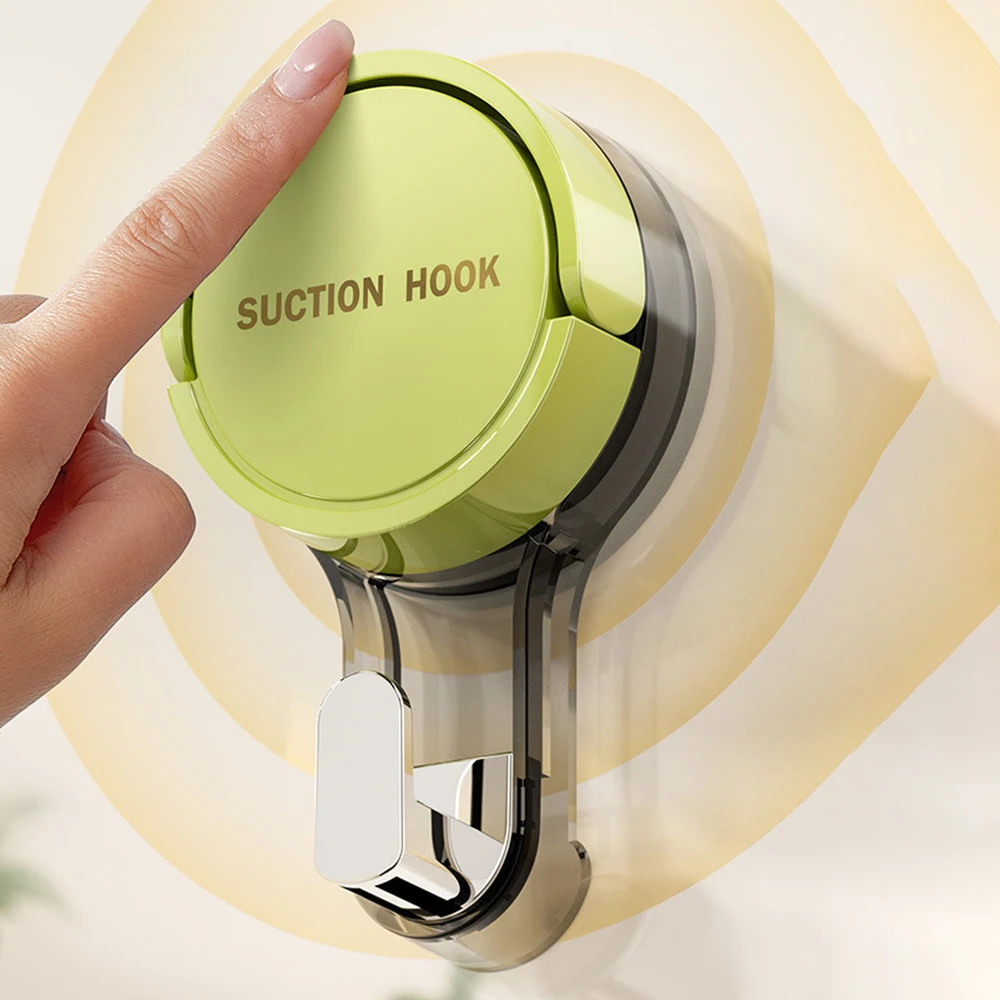 Vacuum Suction Hooks Traceless No-Drilling Adhesive for Home Bathroom Kitchen Door Back Toilet Area Purpose Strong Hold