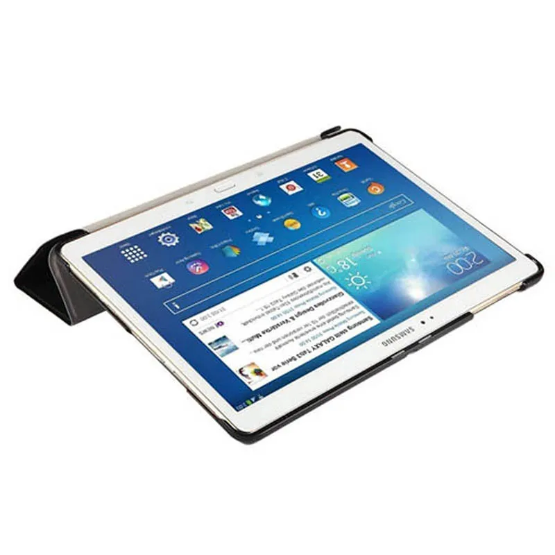 Sleek Magnetic Closure Lightweight PU Leather Tablet Cover