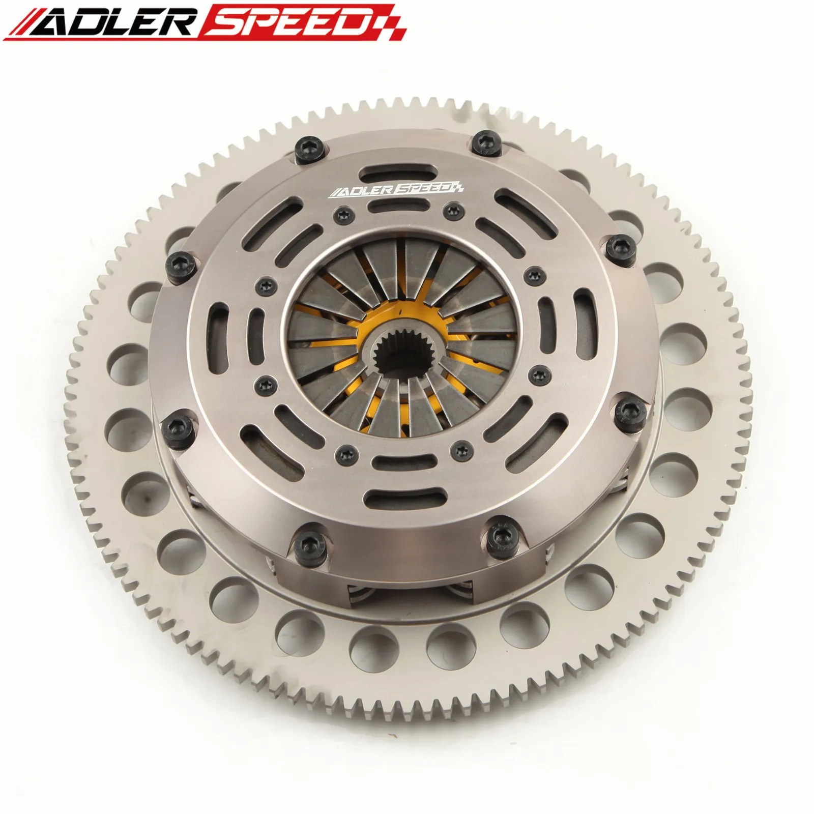 ADLERSPEED 레이싱 스트리트 트윈 디스크 클러치 키트 (토요타 4Runner 픽업 셀리카 ST GT GTS 2.2L 2.4L용) - 도로 주행 가능 고성능 클러치