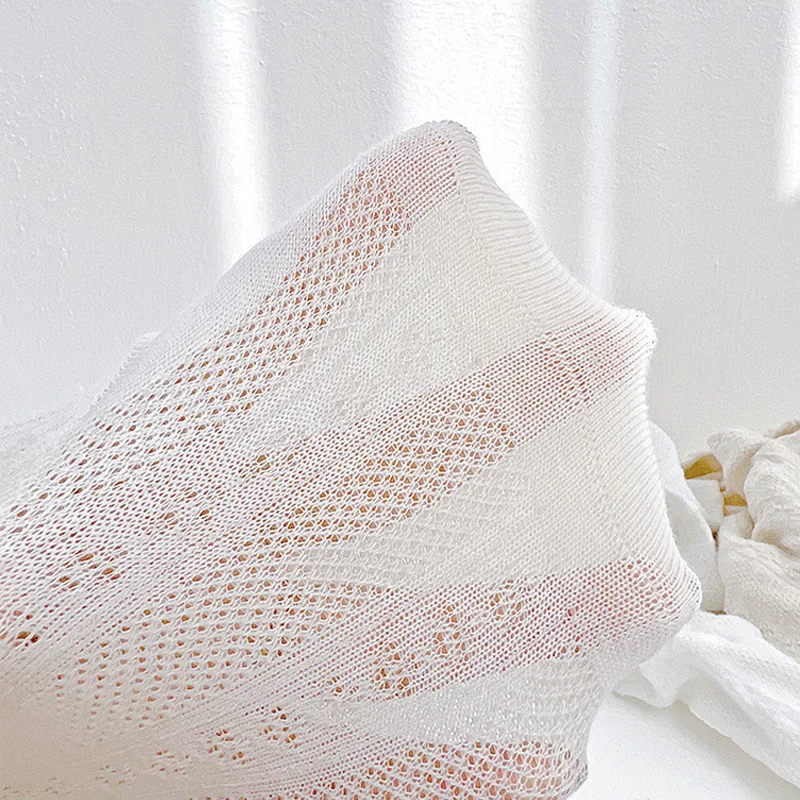 Baby Leggings Summer Baby Girls Legging Pants Breathable Mesh Infant Pants Thin Lace Anti-Mosquito Kids Trousers Children Clothing 0-8Y Baby Trousers
