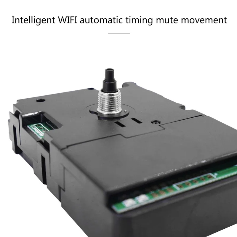 DIY Wifi Clock Movement Automatic Time Adjustment Mute Movement Home Decor 6