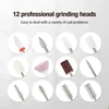 Electric Nail Drill Machine Set Pedicure Grinding Equipment Mill For Gel Nail Polish Manicure Professional Nail Polishing Tool 6