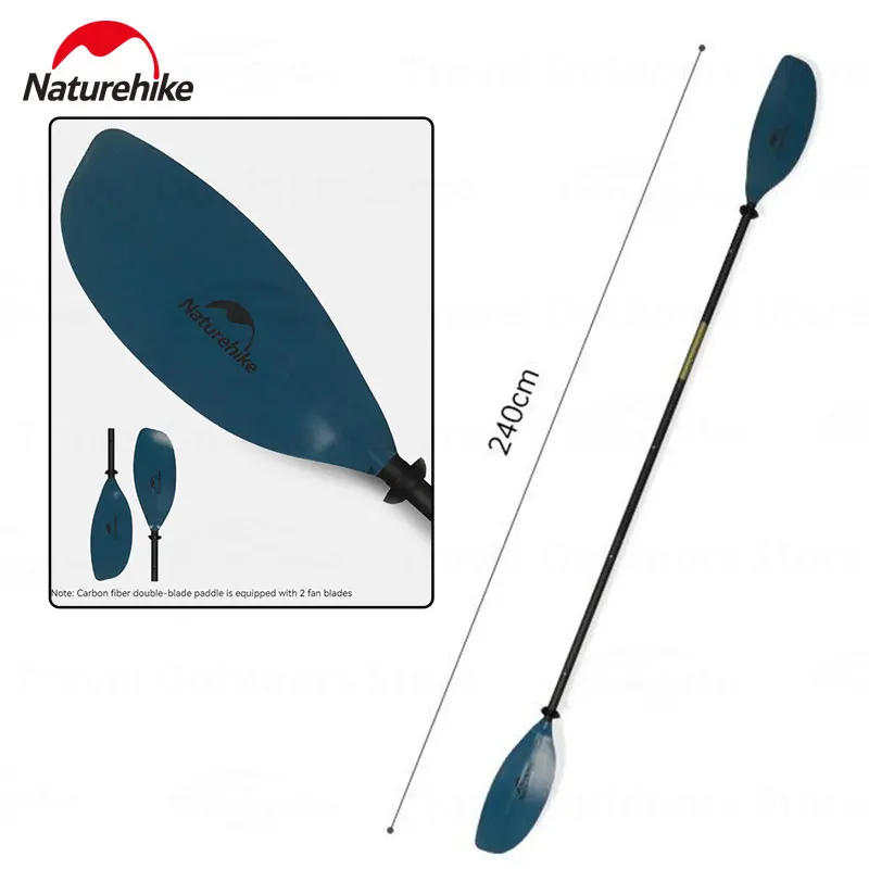 NaturehikeCarbonFiberCurvedDoubleBladePaddle240CM5section