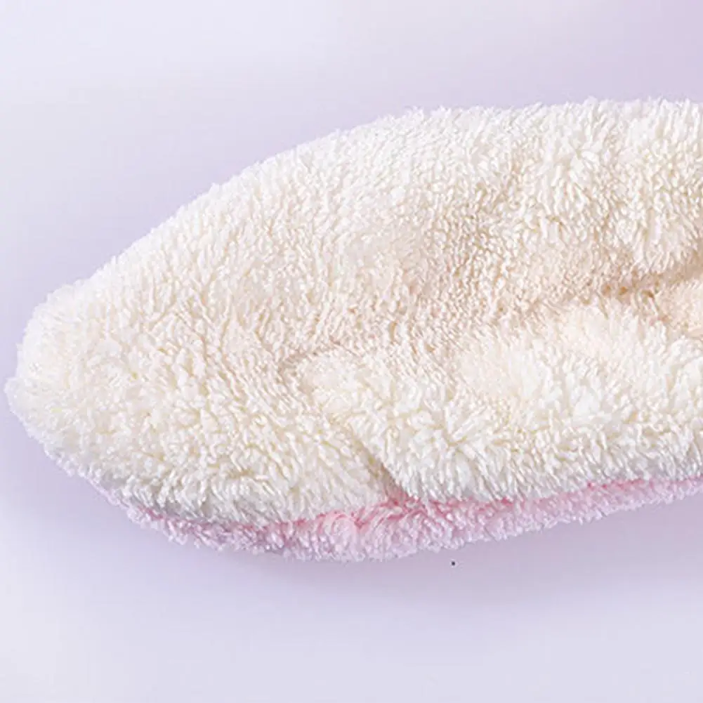 

Cute Long Ear Rabbit Dry Hair Rabbit Ears Absorbent Hair Dry Ladies and Quick-drying Children Bath Hair Tool H2S9