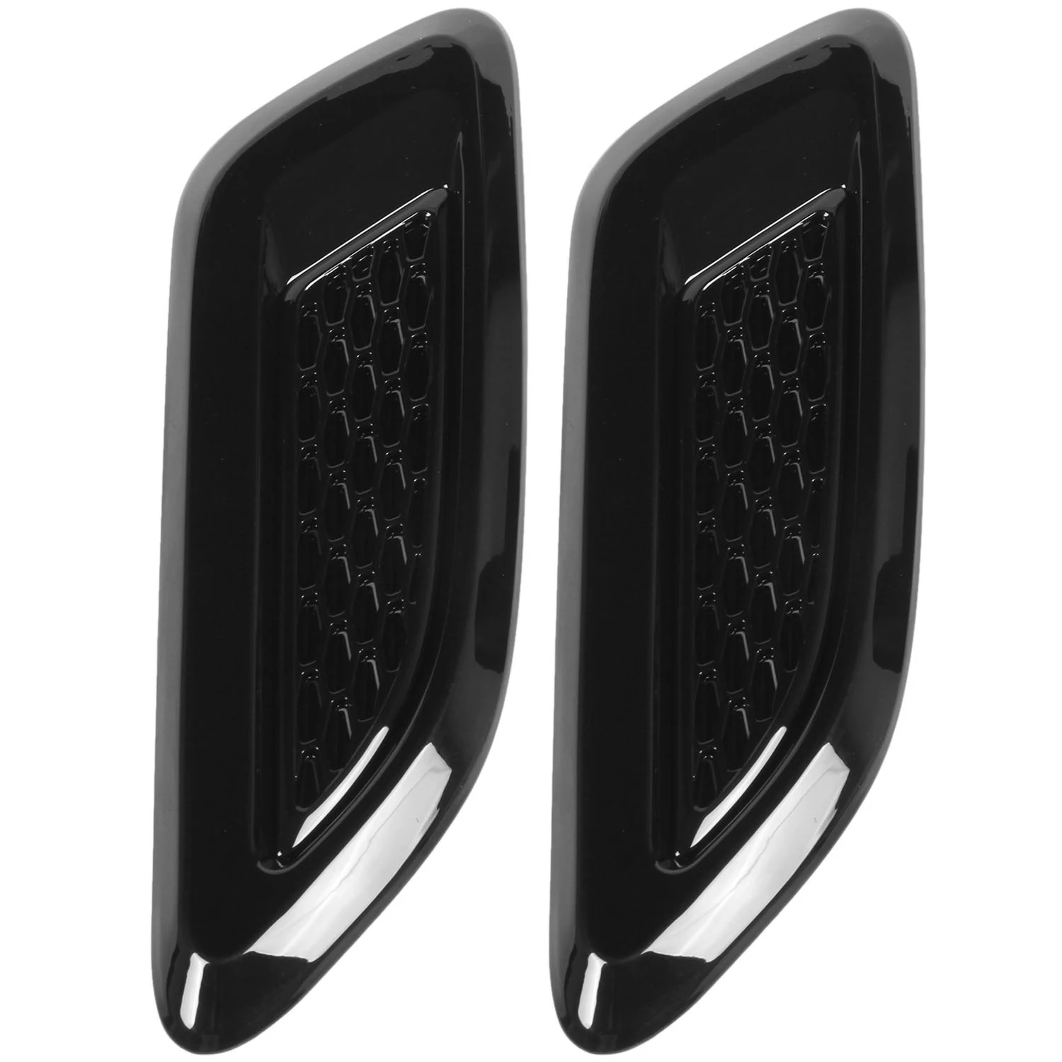 

1 Pair Exterior Hood Air Vent Outlet Wing Trim For Land Rover Range Rover Evoque 2012 2013 2014 2015 2016 2017 2018 Car