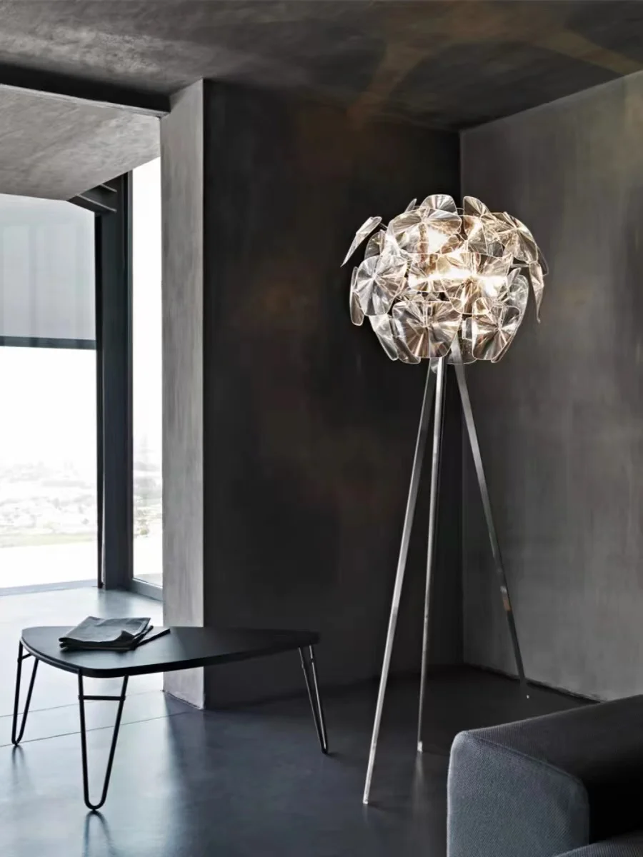 

Высококачественный дизайн 2024, атмосферная Напольная Лампа в виде ананаса для гостиной, спальни, постельного белья, кромки дивана, вертикальное декоративное освещение