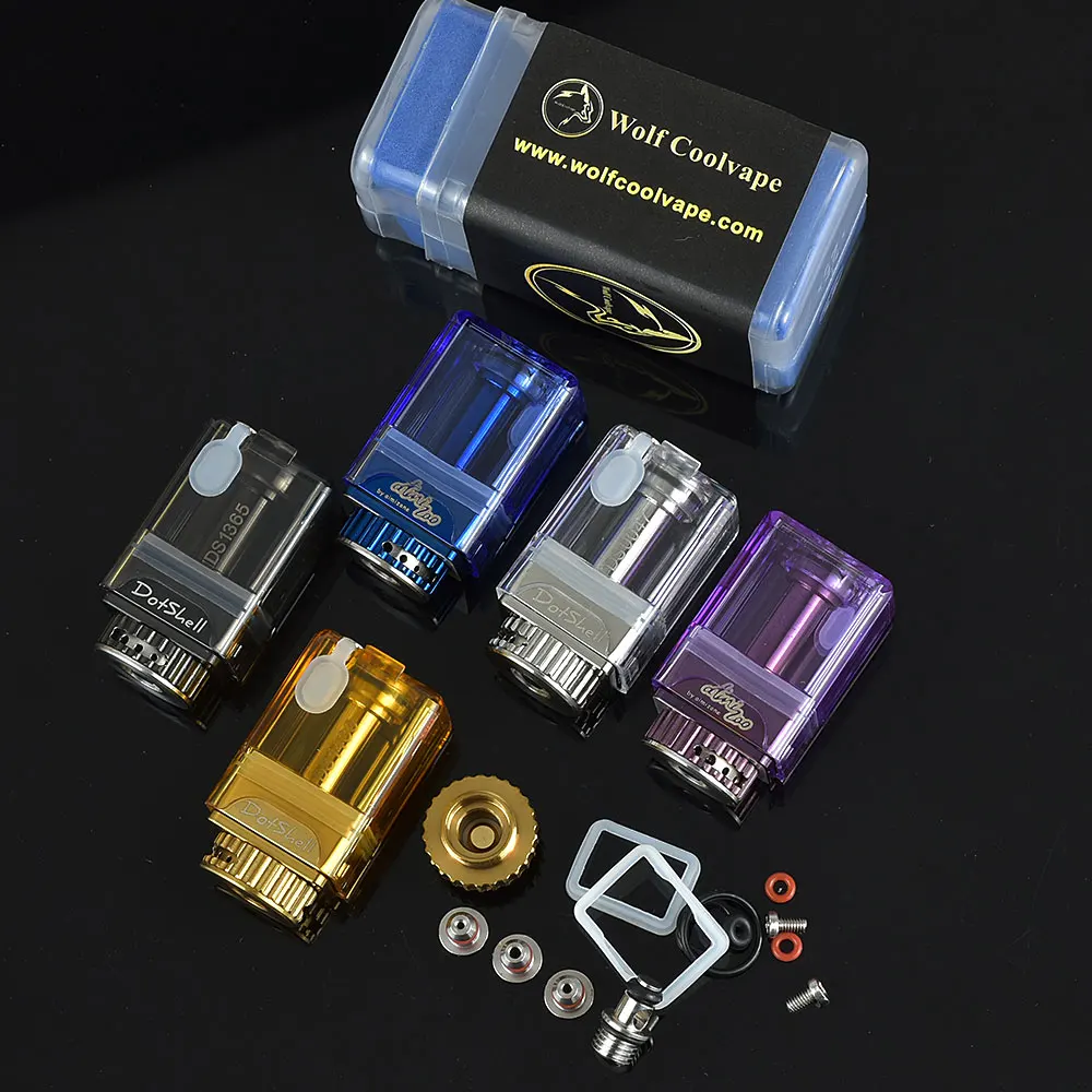 

Атомайзер Wolfcoolvape в стиле Dotshell, RBA MTL rba Pin 1,0 мм/1,2 мм/1,5 мм 316ss для набора dotAIO Portable AIO Pod System