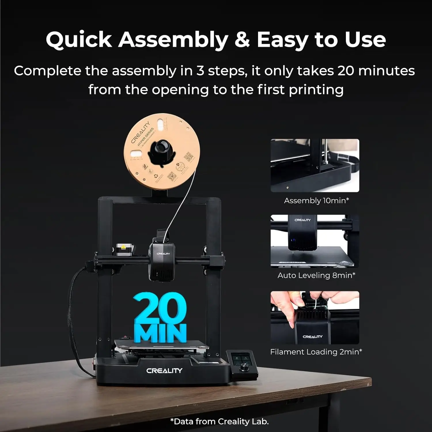 Creality Ender-3 V3 SE 3D 프린터, 자동 레벨링 스프라이트 직접 압출, 이중 Z축 3D 인쇄, 250 mm/S 고속 인쇄