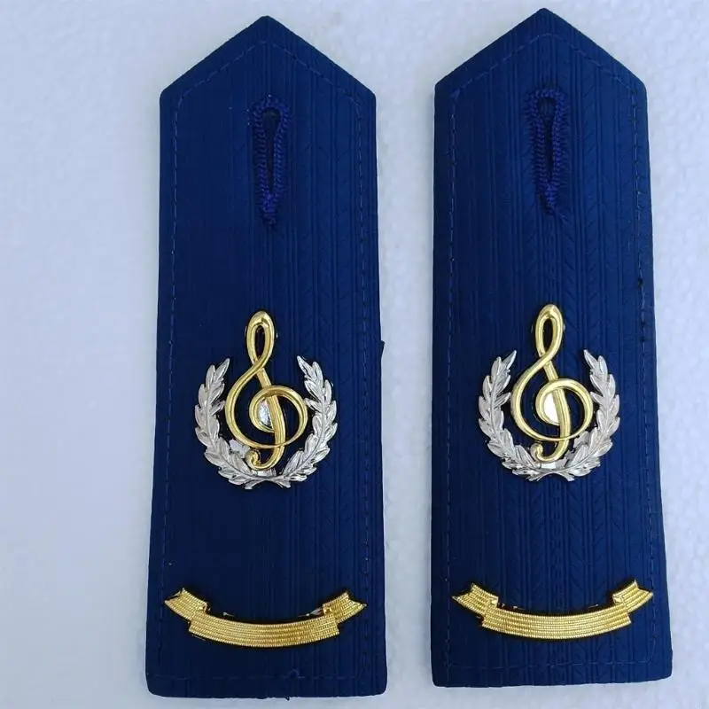 Schulterbaus für Orchester Kostüm und Choruniformen dekorative Eückstags Erudletten verblassen resistente Stickerei – Detail 10