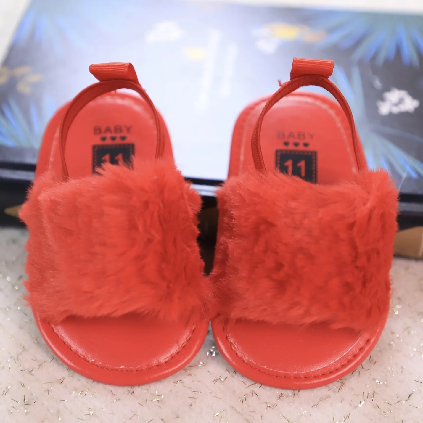 Description Picture 6 of itemBaby toddler shoes cotton wool winter walking shoes
