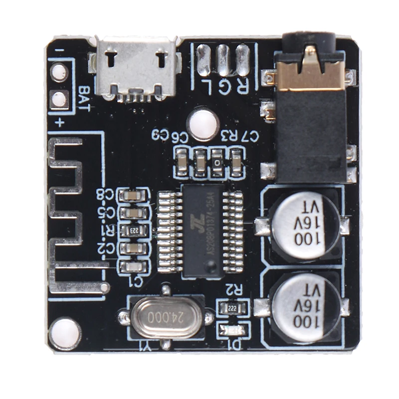 Audio Decoder Board Bluetooth MP3 Decoder DIY Bluetooth Audio Receiver Board Bluetooth 5.0 MP3 Lossless Decoder Module