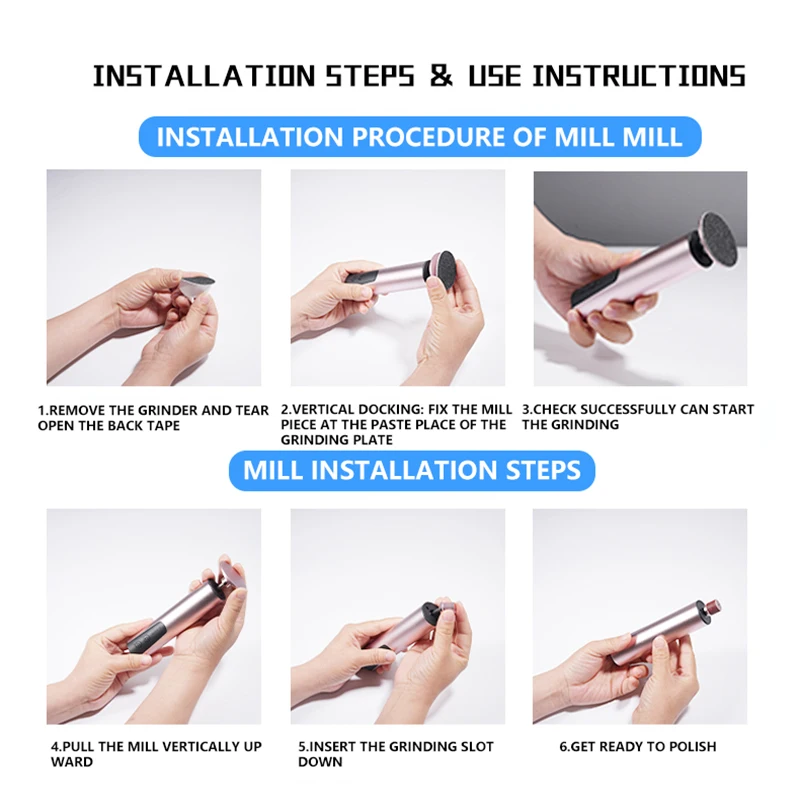 جهاز إزالة الكالس الكهربائي للعناية بالقدم ، إزالة...