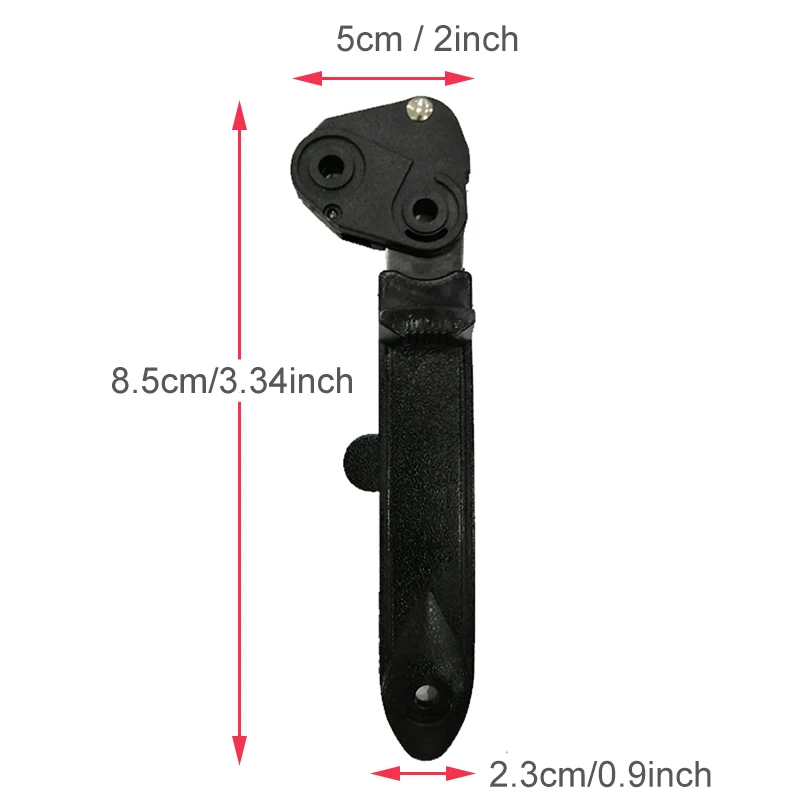 Tactical Gun Holster with Safety Buckle Lock and Adapter System