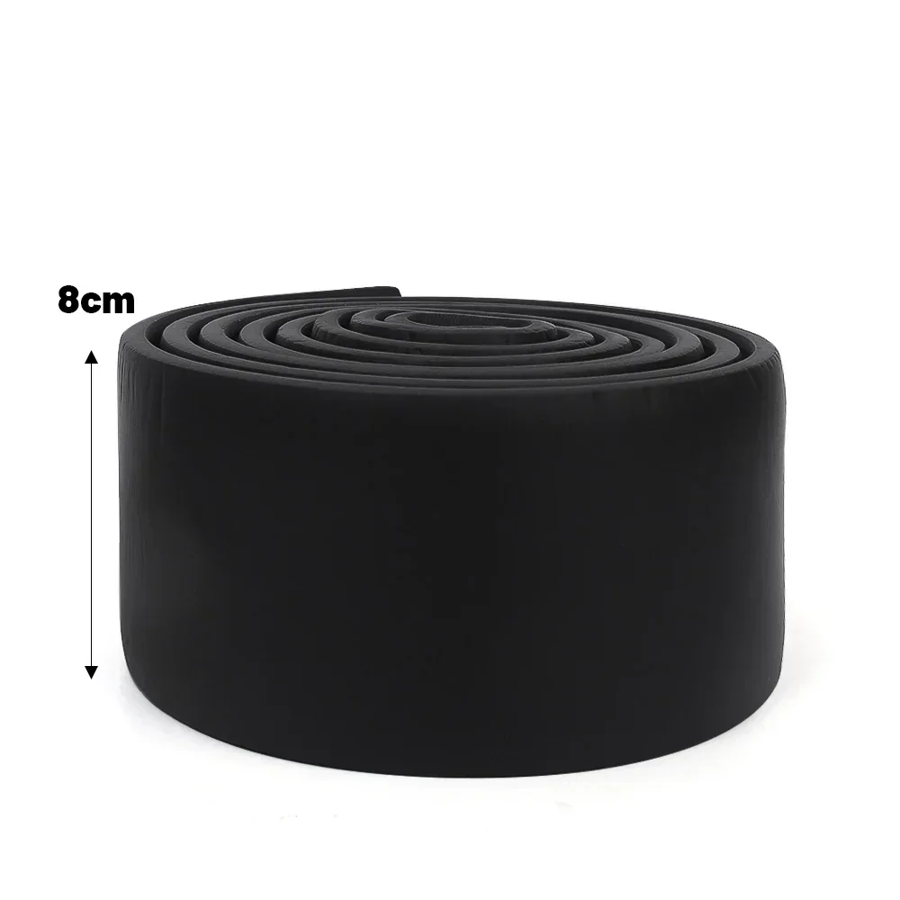 Waterproof 3D Skirting Line Wall Stickers - Thickened Anti-Collision Decorative Trim