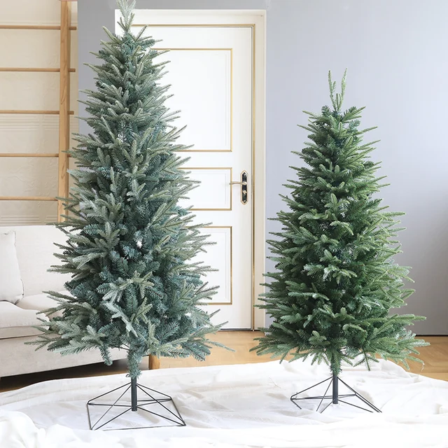 Titkosított Pe Mesterséges Karácsonyfa Luxus Otthoni Zöld 1,2 M 1,5 1,8 Újévi Ajándék Natal Karácsonyi Dekoráció - Image 2