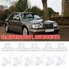 30 قطعة ل Sacco 190 W201 W124 A124 S124 سيارة الجانب الباب صب تقليم مقاطع ثابتة أ 0019884981   أ 0019885181   اكسسوارات السيارات