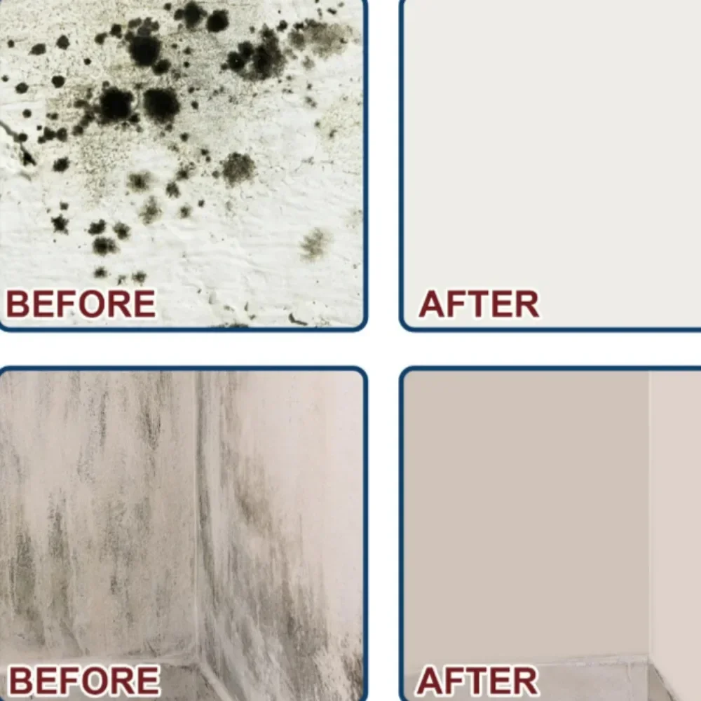 Mould Removal Spray 60ml Toilet Wall Joint Moldy Remover Hou Kitchen Bathroom Cleaning Spray Effective Clean Mildew Cleaner Foam 4