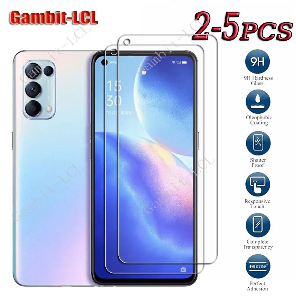 

Оригинальное закаленное стекло 9H HD для OPPO Reno5 A 5G 6,5 "OPPOReno5A Reno5A Reno 5 5A, защита экрана, защитная пленка, чехол