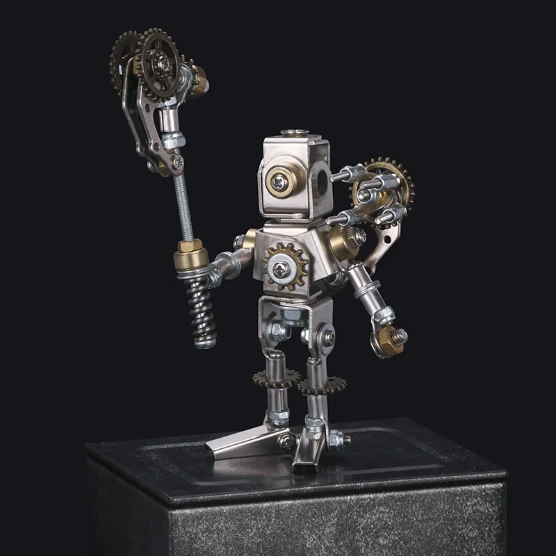 Mechanical Saints 3D Metal Puzzle Blind Box Steampunk Assembled Models DIY Trendy Handicraft Gifts Jigsaw Puzzle Toys for Kids 4