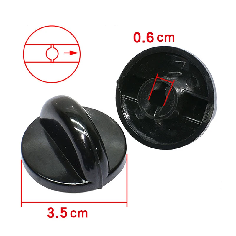 Rotary Switch Gas Stove Control Knobs 1 Pc Microwave Oven Rotary Knob Timer Plastic Control For Media Universal Microwave Oven