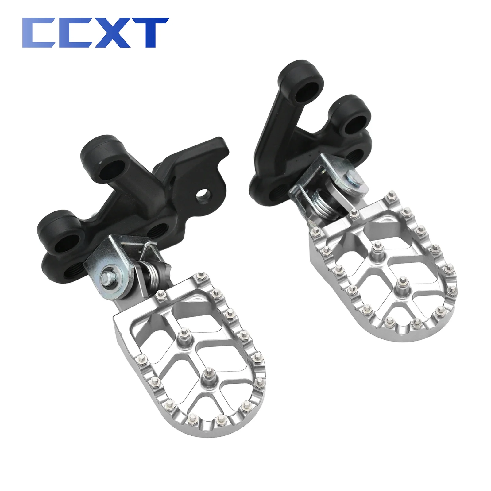 Motorcycle CNC Footpegs Bracket Pedals Foot Pegs Sur-Ron Sur Ron Surron Light Bee S & Light Bee X Electric Motocross Bike motorcycle accessories motorcycle footrests motorcycle foot pedals