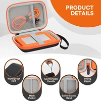 Сумка для хранения LaCie Rugged Mini 1TB/2TB/4TB/5TB Внешний жесткий диск Держатель для хранения жесткого диска для жестких дисков для SD-карт — изображение 3