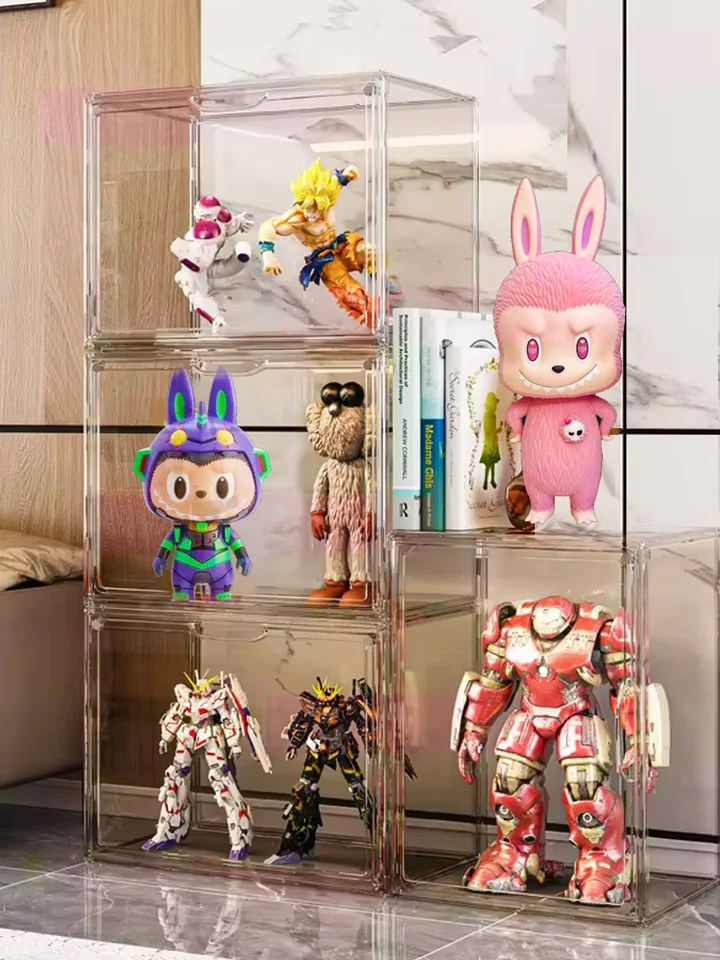 ポップマート ラブブ Wacky Mart シリーズ コンテナ 展示ボックス THE