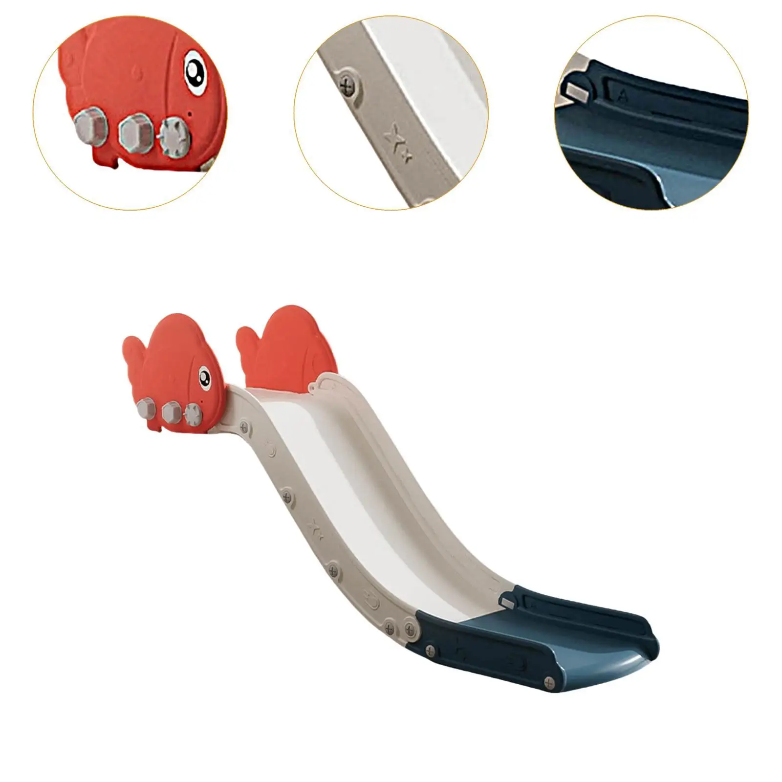 Kids Slide for Toddlers Playground Outdoor Climber Playset Toddler Slide Indoor Slide Slide for Toddlers Age 1-3 for Boys Girls