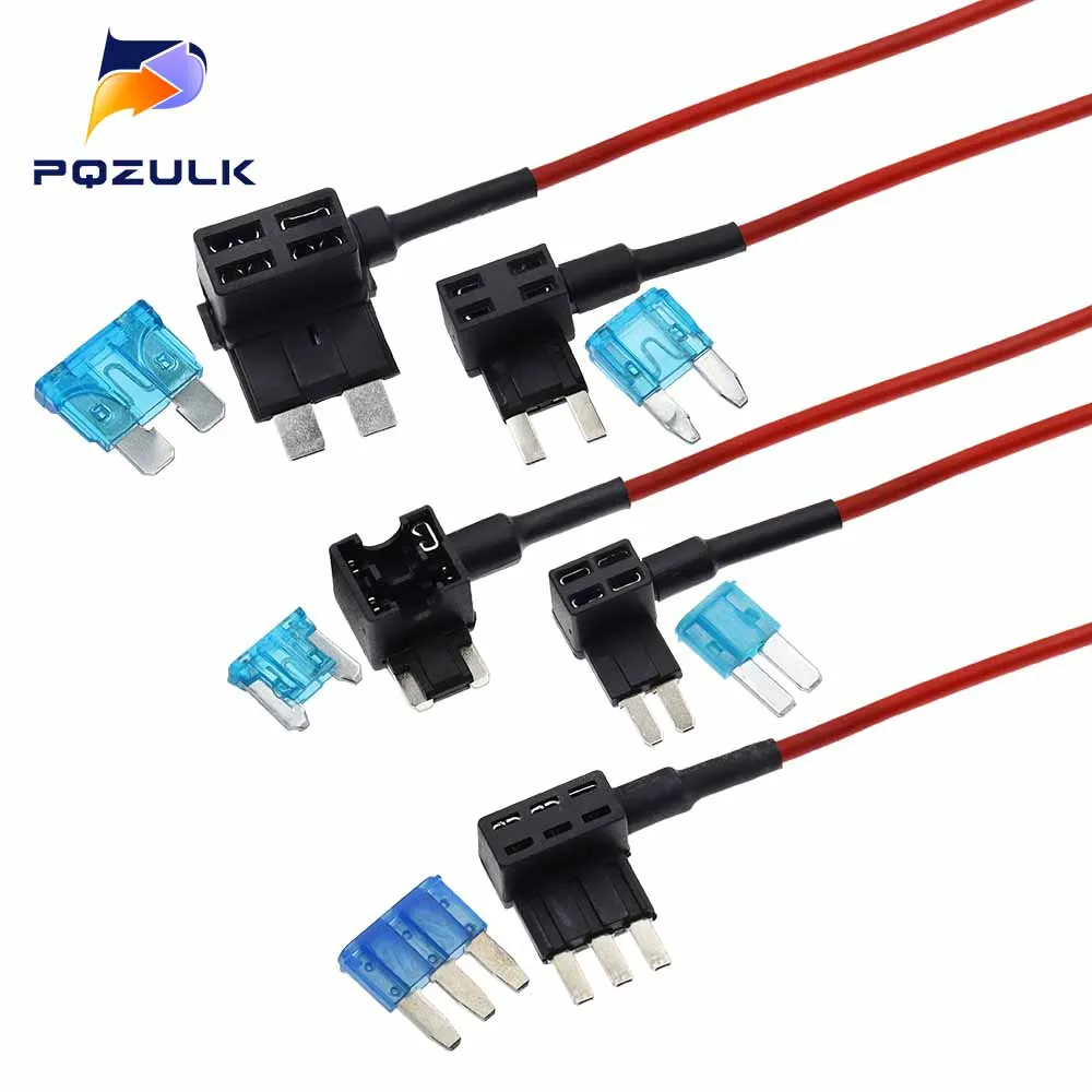 12V-Mini-Small-Medium-Size-Car-Fuse-Holder-Add-a-circuit-TAP-Adapter ...