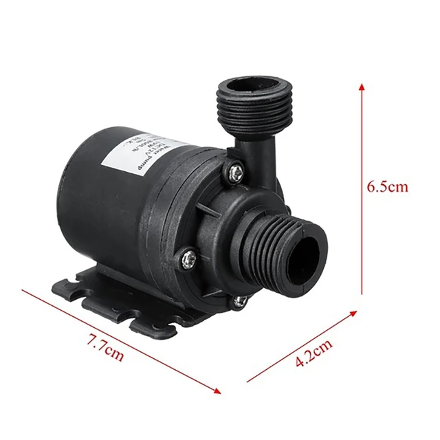 800L/H 50W Napenergia-Vízszivattyúk Kefe Nélküli Szett Rendkívül Quiet Merülő Vízszivattyú Motoros Halak Tó Kerti Szökőkút Dekoráció - Image 4