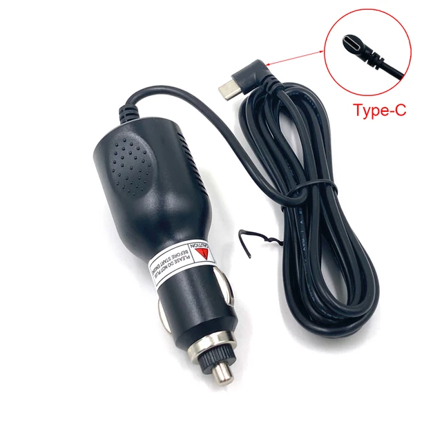 Enregistreur de conduite GPS pour navigateur, chargeur de voiture MP4, DC12-24V type-c 5V 2A, câble adaptateur de chargeur d'alimentation pour voiture 1