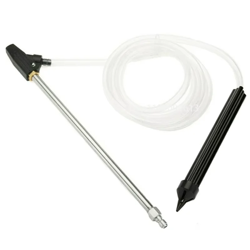 선택 사항: 카처 & 1/4인치 퀵 커넥트 습식 샌드블라스터 키트, 녹, 페인트, 그래피티 제거용 고압 세척기 노즐 세트