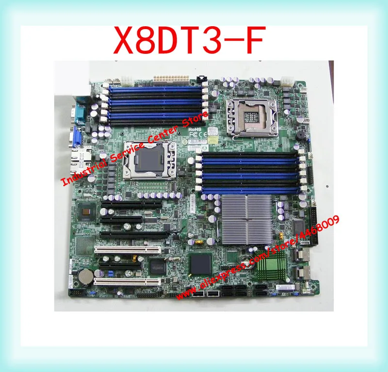 

Original X8DT3-F 5520 Chip Workstation Server 1366 Pin X58