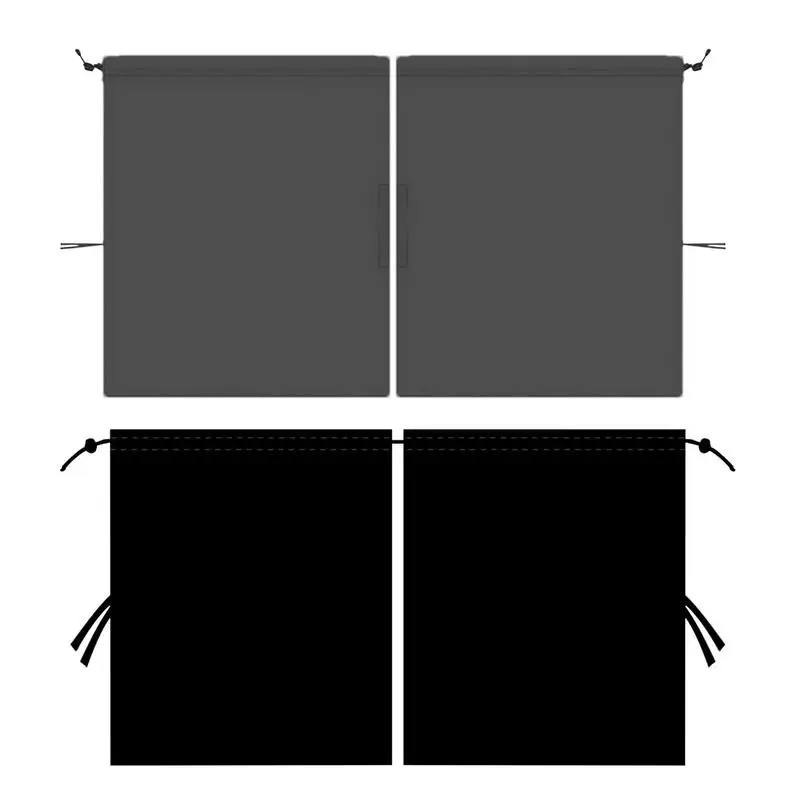 

Car Divider Curtains Privacy Protection Car Sunshade Screen Covers 2-Piece Removable Car Accessories 2-Piece Blackout Curtains