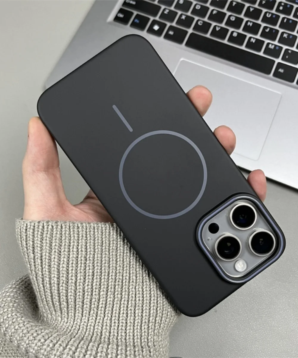 Ultrathin Matte Wireless Charging Case - Magsafe Compatible