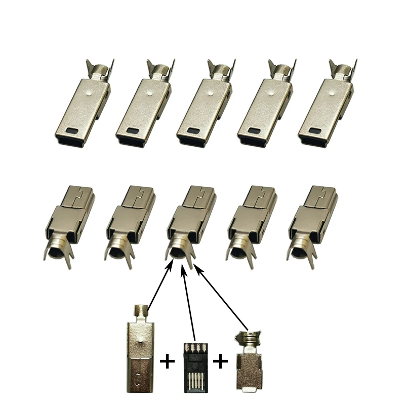 Сборный usb разъем