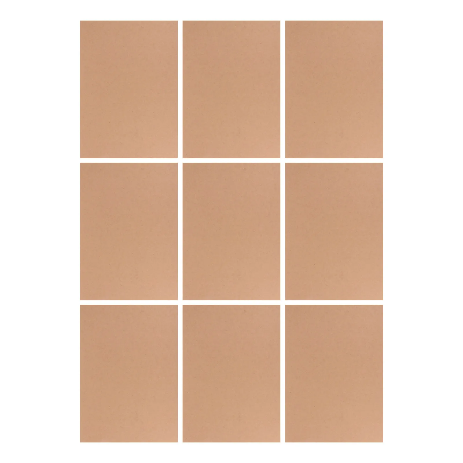 20Pcs 플랫 크래프트 종이 판지 시트 A3 헤비 듀티 소재 배송 용품에 적합 DIY 공예 프로젝트 음식 꽃