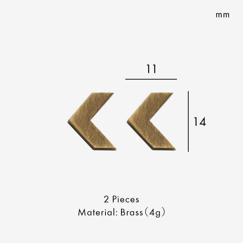 Nurlin 70mm AB kleur Messing Huisnummerborden Appartement Adres Brievenbus Letters Brons