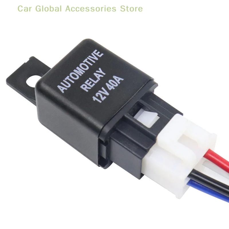 

Automotive Relay 12V 4pin Car Relay With Black Red Copper Terminal Auto Relay