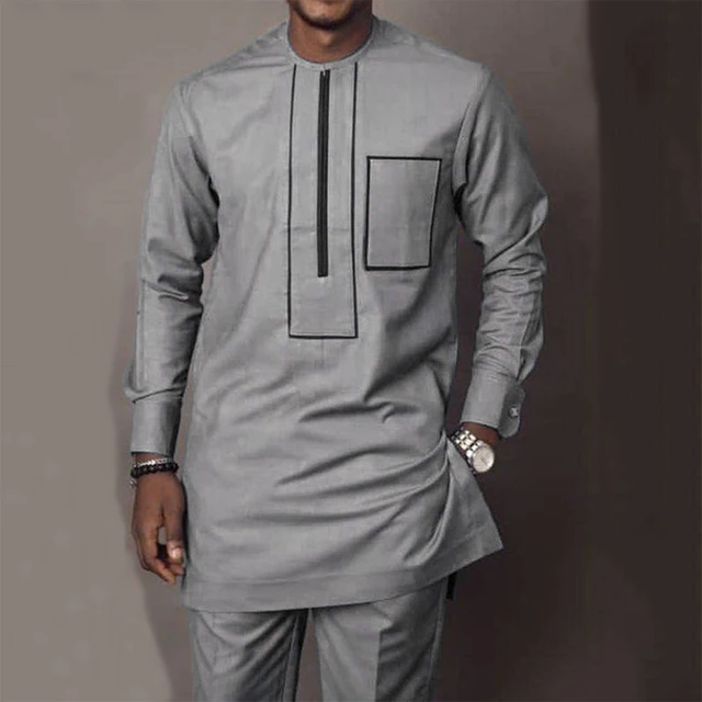 Dayo Long Sleeve Dashiki Outfit