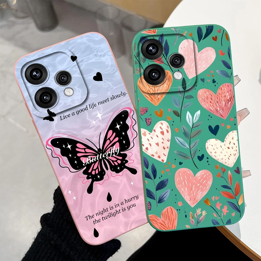 Elegant Floral Soft Silicone Lightweight Case