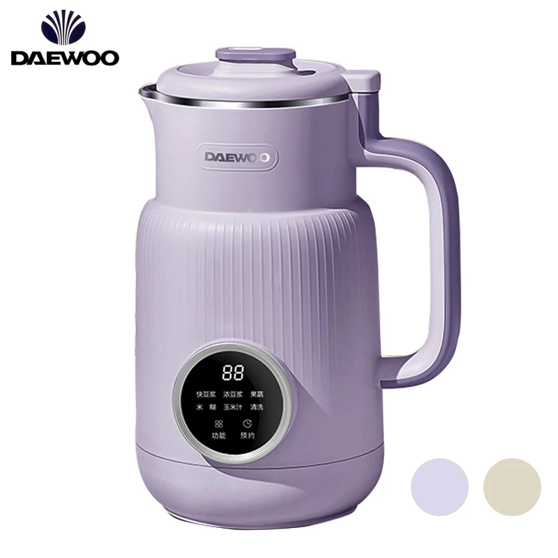 

DAEWOO Mini Soymilk Maker Food Blender Multifunctional Rice Paste Soya Milk Corn Juice Baby Food Mixer For Home DY-SM03