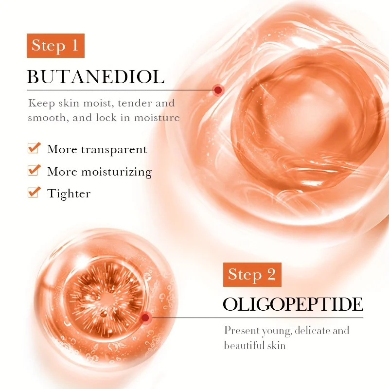 Oligopeptide Freeze-Dried Powder Set Specially Designed for Sensitive Skin Hydrates and Moisturizes Tightens the Skin Makes It Smooth and Increases Skin Elasticity Make Your Skin Look Younger Care Freeze-Dried Powder Suitable for All Types