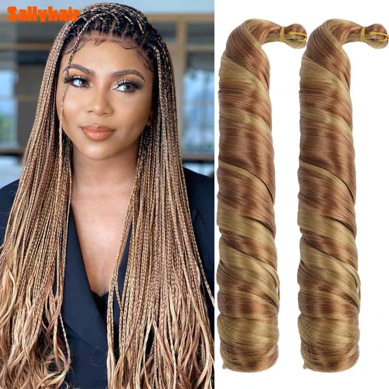 Spiral Curls Braiding Hair Extensions | French Curl Braiding Hair Extensions  - Synthetic Braiding Hair(for Black) - Aliexpress