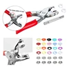 50pcs Prong Buttons Set Plier Tool Metal Snap Button Thickened Fastener Kit DIY Craft Supplies For Installing Clothes Bag Sewing 6