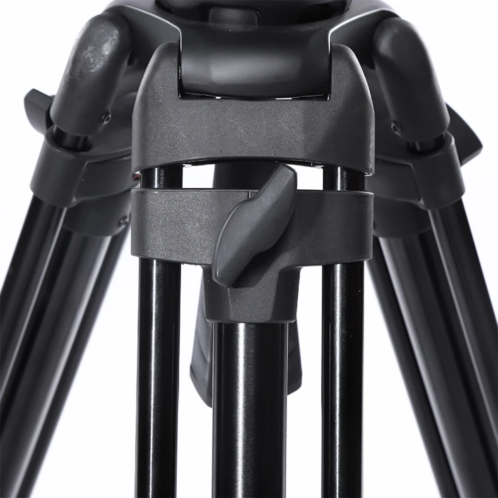 Miliboo MTT606 여행용 삼각대, 유압 유체 댐핑 비디오 헤드, 디지털 SLR DSLR 카메라, 추가 QR 플레이트, 무게 2.9kg
