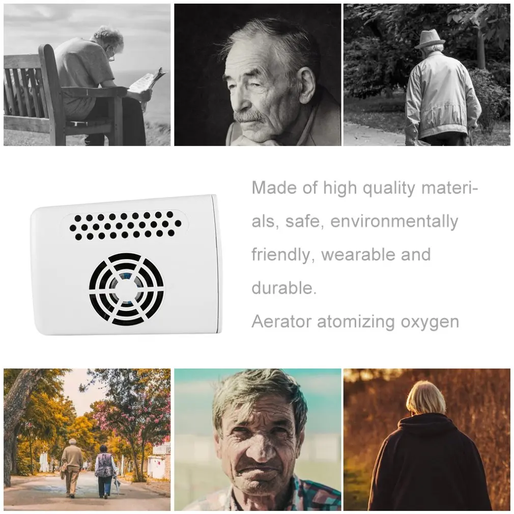 XGREEO Two Batteries Genuine Portable Oxygen Concentrator Generator Home Use Oxygen Bar O2 Making Machine Respirator