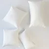 Plain White Square Pillow Napped Cloth Detachable and Washable High Elasticity High Quality Pp Cotton 3D Throw Pillow Core 1